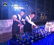 調(diào)酒師培訓(xùn)_中交.匯通中心調(diào)酒師學員實踐